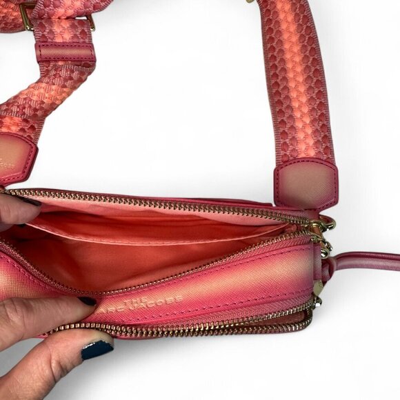 Marc Jacobs Women's Fluro Edge Snapshot Crossbody Bag Pink NWOT - Picture 12 of 15